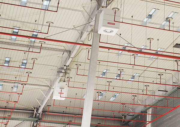 戴姆勒-奔馳儲運(yùn)庫(北京)應(yīng)用康平高大空間空調(diào)