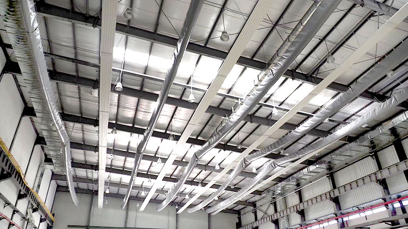  康平輻射板輕松通過(guò)水系統(tǒng)打壓實(shí)驗(yàn)